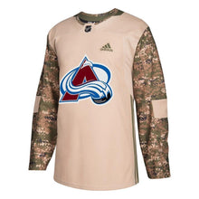 Load image into Gallery viewer, Colorado Avalanche Camo Veterans Day Practice Jersey