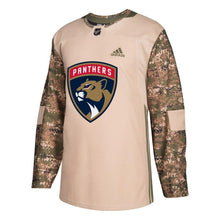 Load image into Gallery viewer, Florida Panthers Camo Veterans Day Practice Jersey