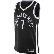 Load image into Gallery viewer, Jeremy Lin #7 Brooklyn Nets Black Mens Swingman Jersey - City Edition