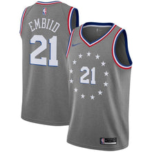 Load image into Gallery viewer, Joel Embiid #21 Philadelphia 76ers 2018/19 Mens Swingman Jersey