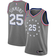 Load image into Gallery viewer, Ben Simmons #25 Philadelphia 76ers 2018/19 Mens Swingman Jersey
