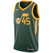 Load image into Gallery viewer, Donovan Mitchell #45 Utah Jazz Green 2018/19 Mens Swingman Jersey