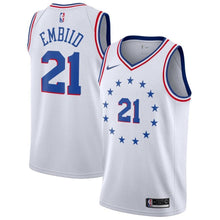 Load image into Gallery viewer, Joel Embiid #21 Philadelphia 76ers 2018/19 Mens Swingman Jersey