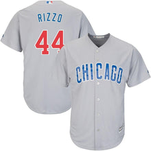 Load image into Gallery viewer, Anthony Rizzo #44 Chicago Cubs White/Gray/Royal Cool Base Player Jersey