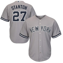 Load image into Gallery viewer, Giancarlo Stanton #27 New York Yankees Cool Base Player Jersey