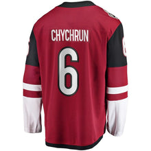Load image into Gallery viewer, Jakob Chychrun #6 Arizona Coyotes Garnet Breakaway Player Jersey