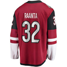 Load image into Gallery viewer, Antti Raanta #32 Arizona Coyotes Garnet Breakaway Player Jersey