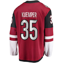 Load image into Gallery viewer, Darcy Kuemper #35 Arizona Coyotes Garnet Breakaway Player Jersey