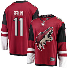 Load image into Gallery viewer, Brendan Perlini #11 Arizona Coyotes Garnet Breakaway Player Jersey