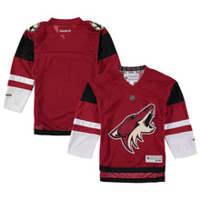 Load image into Gallery viewer, Arizona Coyotes Youth Garnet Blank Replica Jersey