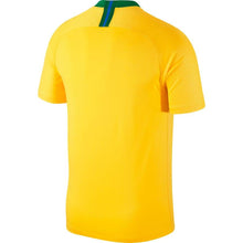 Load image into Gallery viewer, Brazil National Team Gold/Green 2018 Home Replica Stadium Blank Jersey