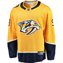 Load image into Gallery viewer, Filip Forsberg #9 Nashville Predators Youth Gold Breakaway Player Jersey