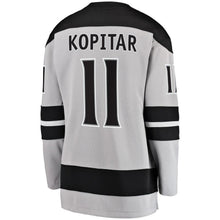 Load image into Gallery viewer, Anze Kopitar #11 Los Angeles Kings Women's Gray Alternate Breakaway Player Jersey