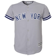 Load image into Gallery viewer, Giancarlo Stanton #27 New York Yankees Youth Gray Road Official Team Cool Base Player Jersey