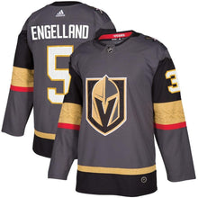 Load image into Gallery viewer, Deryk Engelland #5 Vegas Golden Knights Gray Player Jersey
