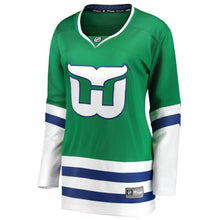 Load image into Gallery viewer, Carolina Hurricanes Women's Green Whalers Night Breakaway Jersey