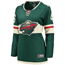 Load image into Gallery viewer, Jared Spurgeon #46 Minnesota Wild Women's Green Breakaway Player Jersey