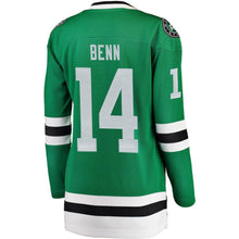 Load image into Gallery viewer, Jamie Benn #14 Dallas Stars Women's Green Home Breakaway Player Jersey