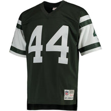 Load image into Gallery viewer, John Riggins #44 New York Jets Green 1975 Retired Player Replica Jersey