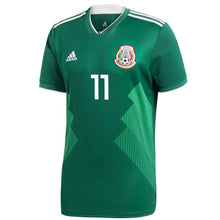 Load image into Gallery viewer, Carlos Vela #11 Mexico National Team Green 2018 Home Replica Jersey