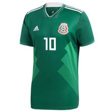 Load image into Gallery viewer, Giovani dos Santos #10 Mexico National Team Green 2018 Home Replica Jersey