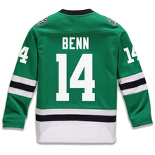 Load image into Gallery viewer, Jamie Benn #14 Dallas Stars Youth Kelly Green Replica Player Jersey