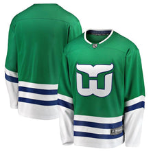 Load image into Gallery viewer, Carolina Hurricanes Youth Green Whalers Night Breakaway Jersey