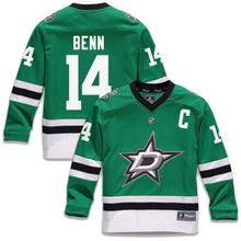 Load image into Gallery viewer, Jamie Benn #14 Dallas Stars Youth Kelly Green Replica Player Jersey