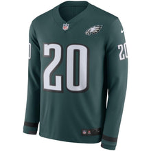 Load image into Gallery viewer, Brian Dawkins Philadelphia Eagles Green Therma Long Sleeve Jersey