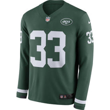 Load image into Gallery viewer, Jamal Adams New York Jets Green Therma Long Sleeve Jersey