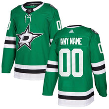 Load image into Gallery viewer, Dallas Stars Kelly Green Home Blank Jersey