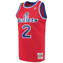 Load image into Gallery viewer, Chris Webber #2 Washington Wizards Red 1994-95 Hardwood Classics Mens Swingman Jersey