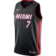 Load image into Gallery viewer, Goran Dragic #7 Miami Heat Black Mens Swingman Jersey - Icon Edition