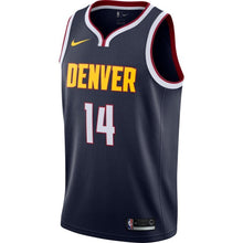 Load image into Gallery viewer, Gary Harris #14 Denver Nuggets Navy Mens Swingman Jersey - Icon Edition