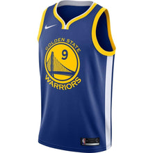 Load image into Gallery viewer, Andre Iguodala #9 Golden State Warriors Blue Mens Swingman Jersey - Icon Edition