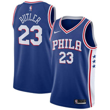 Load image into Gallery viewer, Jimmy Butler #23 Philadelphia 76ers Royal Mens Swingman Player Jersey
