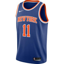 Load image into Gallery viewer, Frank Ntilikina #11 New York Knicks Blue Mens Swingman Jersey - Icon Edition