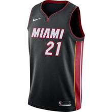 Load image into Gallery viewer, Hassan Whiteside #21 Miami Heat Black Mens Swingman Jersey