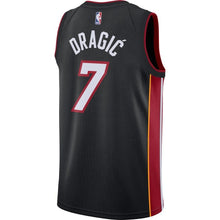 Load image into Gallery viewer, Goran Dragic #7 Miami Heat Black Mens Swingman Jersey - Icon Edition