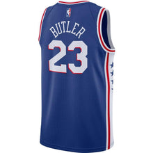 Load image into Gallery viewer, Jimmy Butler #23 Philadelphia 76ers Royal Mens Swingman Player Jersey
