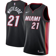 Load image into Gallery viewer, Hassan Whiteside #21 Miami Heat Black Mens Swingman Jersey