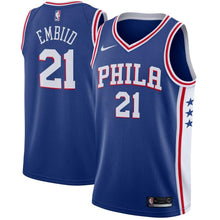 Load image into Gallery viewer, Joel Embiid #21 Philadelphia 76ers 2018/19 Mens Swingman Jersey