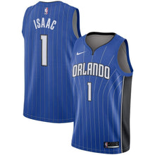 Load image into Gallery viewer, Jonathan Isaac #1 Orlando Magic Blue Mens Swingman Jersey - Icon Edition