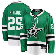 Load image into Gallery viewer, Brett Ritchie #25 Dallas Stars Kelly Green Breakaway Jersey