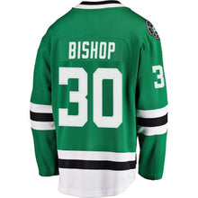 Load image into Gallery viewer, Ben Bishop # 30 Dallas Stars Kelly Green Breakaway Jersey
