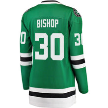 Load image into Gallery viewer, Ben Bishop #30 Dallas Stars Women's Kelly Green Breakaway Player Jersey