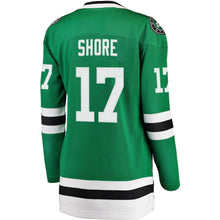 Load image into Gallery viewer, Devin Shore #17 Dallas Stars Women's Kelly Green Breakaway Player Jersey