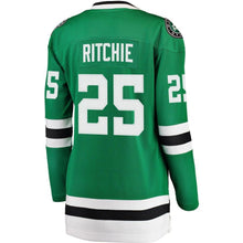 Load image into Gallery viewer, Brett Ritchie #25 Dallas Stars Women's Kelly Green Breakaway Player Jersey