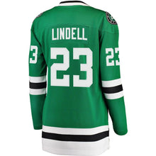 Load image into Gallery viewer, Esa Lindell #23 Dallas Stars Women's Kelly Green Breakaway Player Jersey