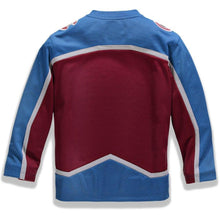 Load image into Gallery viewer, Colorado Avalanche Youth Maroon Home Replica Blank Jersey
